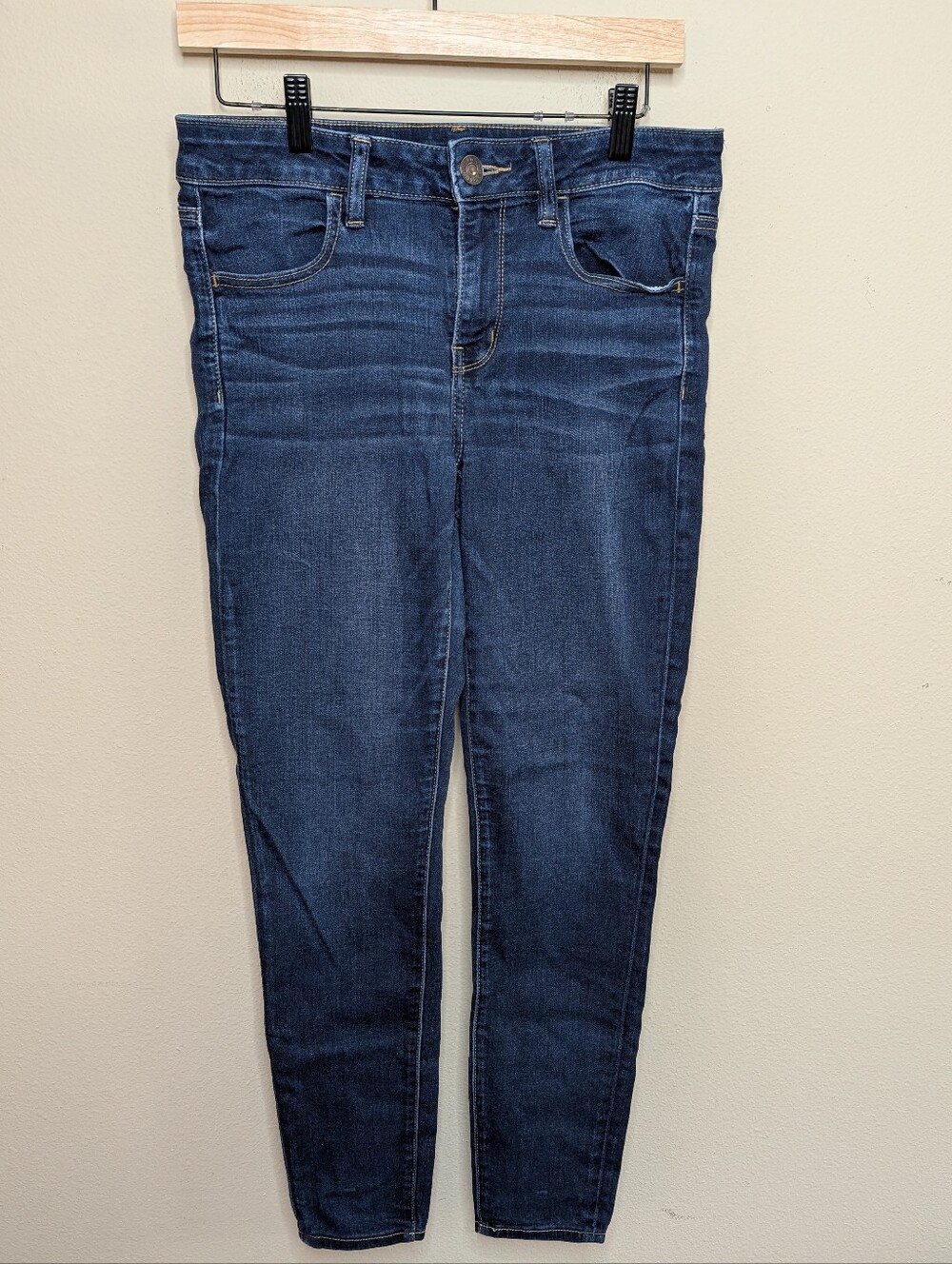 American Eagle Next Level Stretch‎ Jegging Dark Wash Size 8